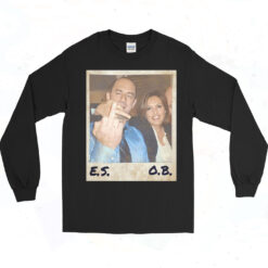 Law And Order Elliot Stabler And Olivia Long Sleeve Tshirt