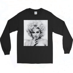Madonna Smoke Long Sleeve Tshirt