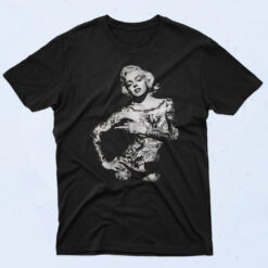 Marilyn Monroe Ink Tattoo 90s Oversized T shirt