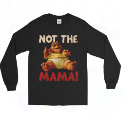 Not The Mama Baby Dinosaur Long Sleeve Tshirt