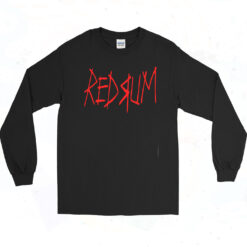 Redrum The Shining Horror Movie Long Sleeve Tshirt