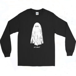 Spooky Oh Sheet Long Sleeve Tshirt