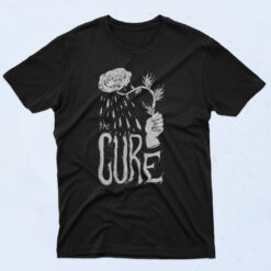 The Cure Rain Flower 90s Oversized T shirt