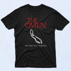 The Omen Horror Movie 90s Oversized T shirt