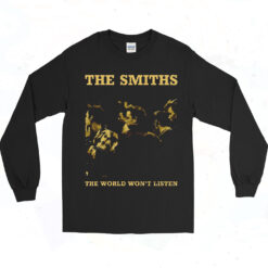 The Smiths The World Won't Listen Long Sleeve Tshirt